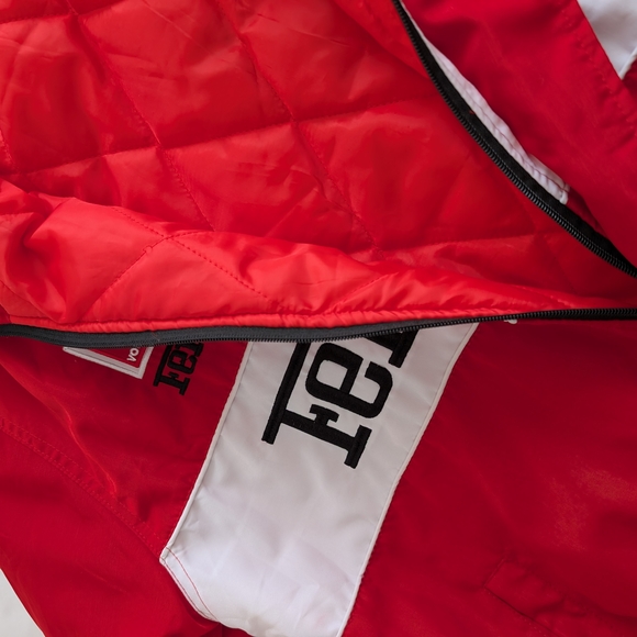 Ferrari Red Racing Jacket with White Panels - Picture 5 of 5